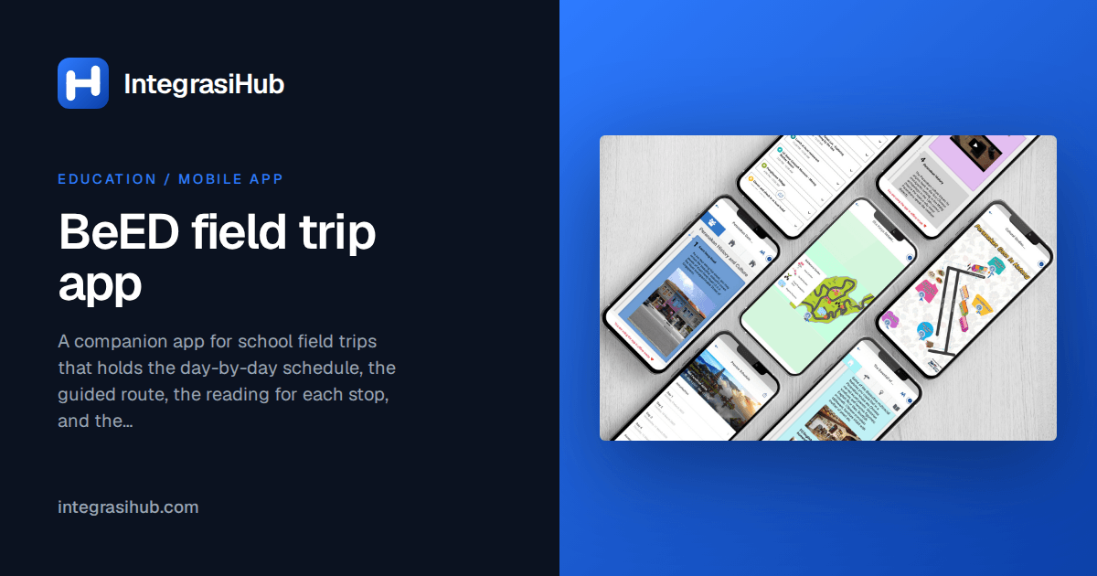 Open Graph, BeED field trip preview